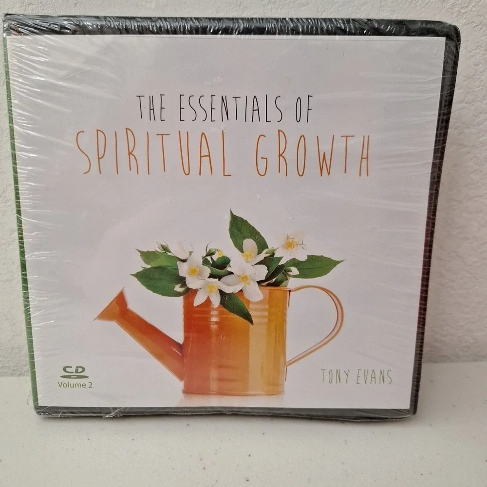 TONY EVANS The Essentials of Spiritual Growth VOLUME 1 & 2 SET (CD‎ Audiobook)